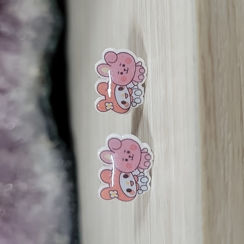 My Melody & Friend Stud Earrings
